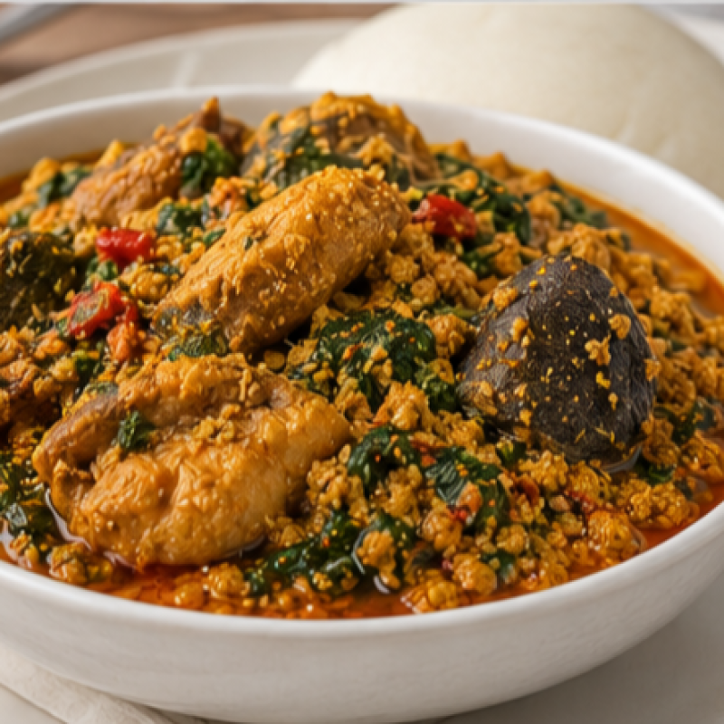 Premium Ground Egusi (Melon Seeds) – 500g